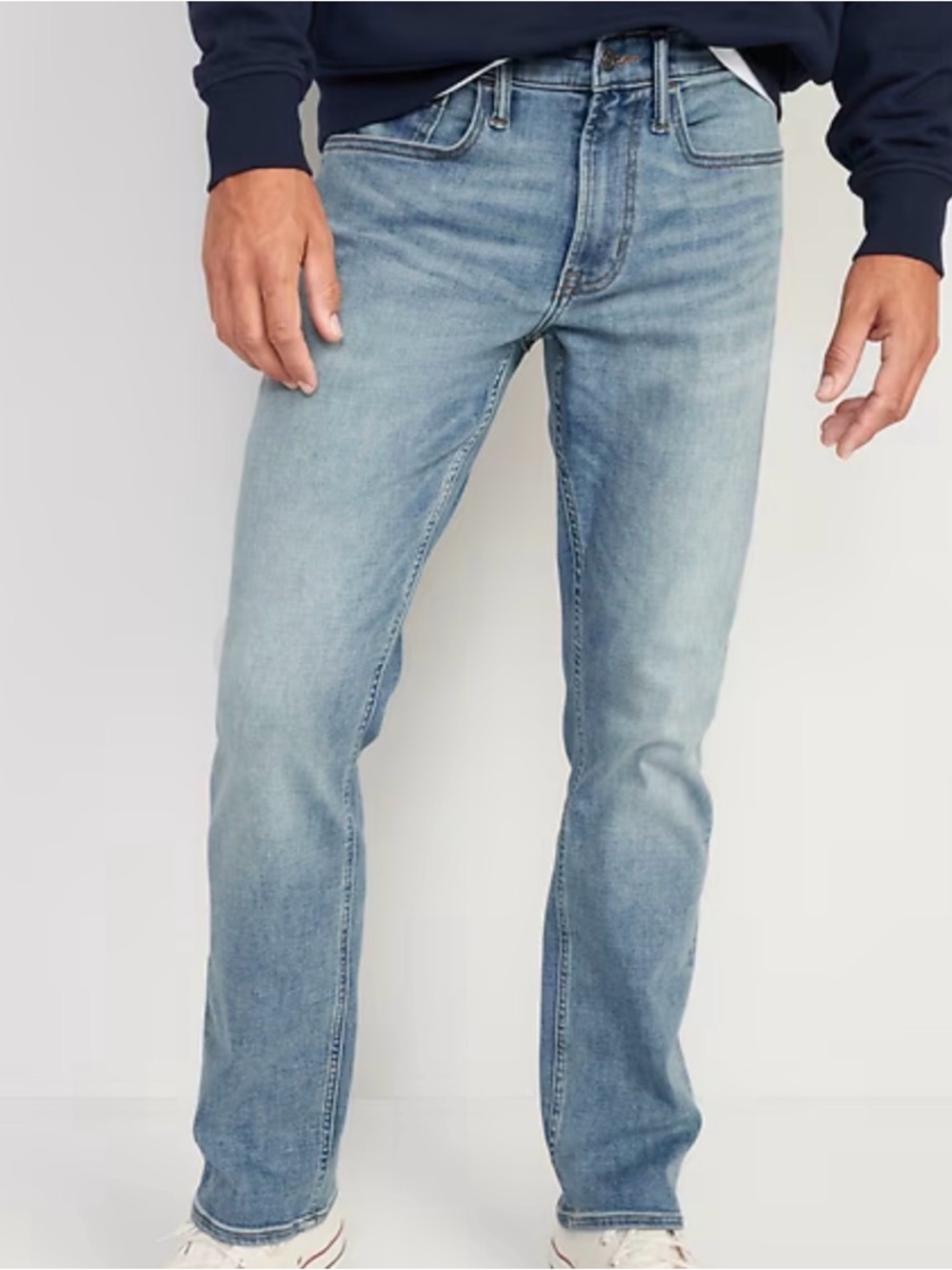 Old Navy Mens Straight 360° Tech Stretch Performance Jeans / Straight 38x30